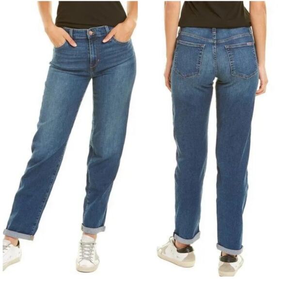 Joe’s Jeans Boyfriend Fit Halstead Wash High Rise Jean Size 25 - Picture 1 of 7